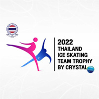 2022 Thailand Ice Skating Team Trophy by Crystal